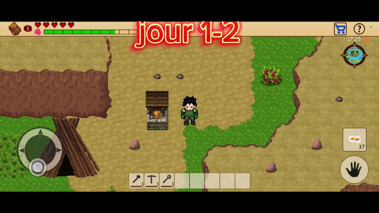 Nouvelle aventure rpg jour 1-2