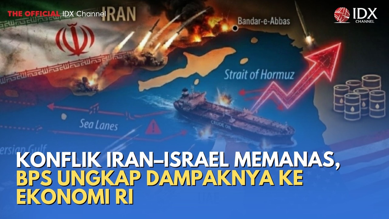 Konflik Iran–Israel Memanas, BPS Ungkap Dampaknya ke Ekonomi RI | MILENOMICS