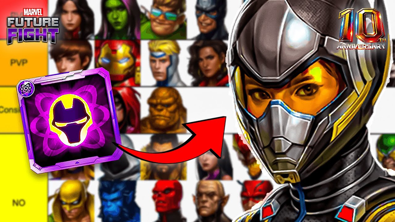 &iexcl;TIER LIST DEL SELECTOR DE POTENCIAL TRASCENDIDO DEL 10th ANIVERSARIO | Marvel Future Fight