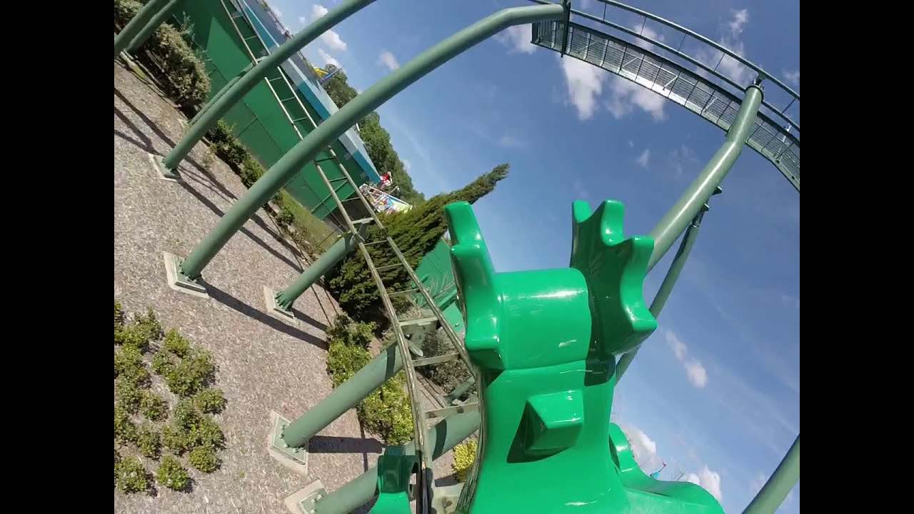The Dragon Coaster POV- Legoland Florida