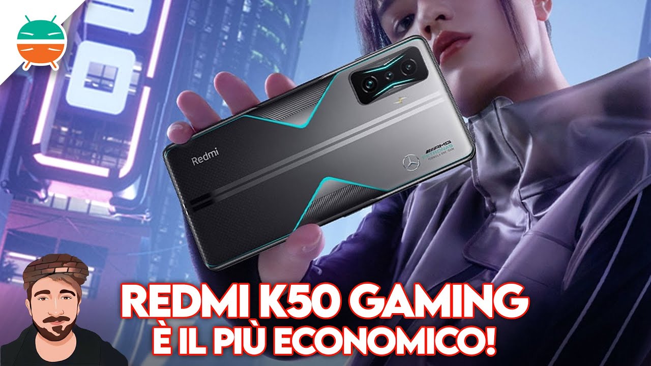 Redmi K50 Gaming ufficiale: Snap 8 Gen 1 a 450€