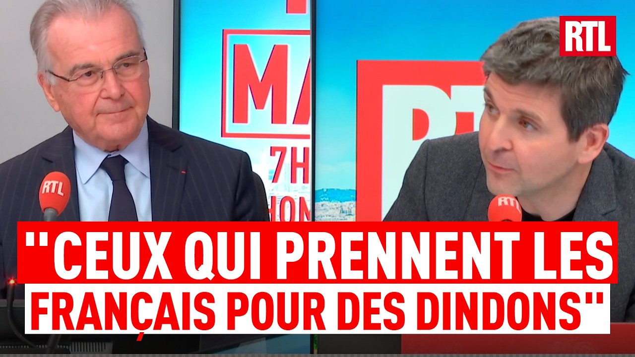 Michel Picon, président de l'union des entreprises de proximité (U2P), face à Thomas Sotto sur RTL