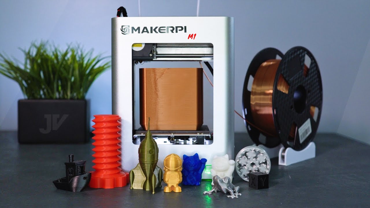 MakerPi M1 - Mini 3D Printer - Unbox & Setup