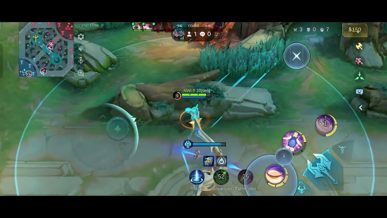 2 mage in Mid laner. Nana dan Changee bergabung, meledakk.. #nanagajah #mobilelegends 