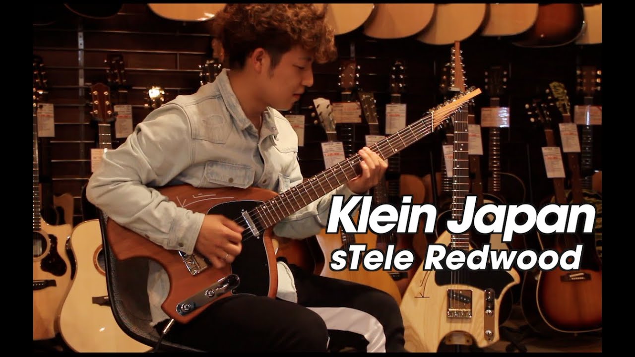 Klein Japan sTele Redwood Demo - Player 門馬 由哉  クラインジャパン レッドウッドボディのsTele