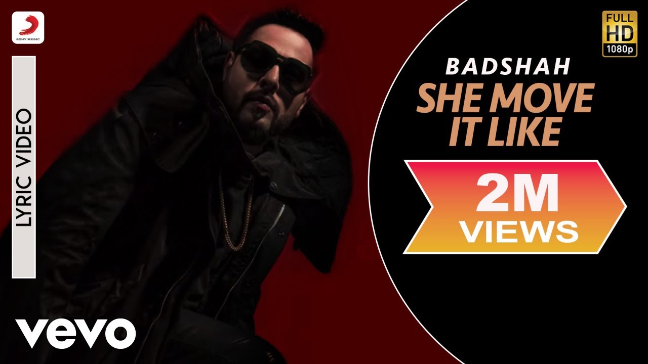 Badshah - She Move It Like | ONE Album | Official Lyric Video