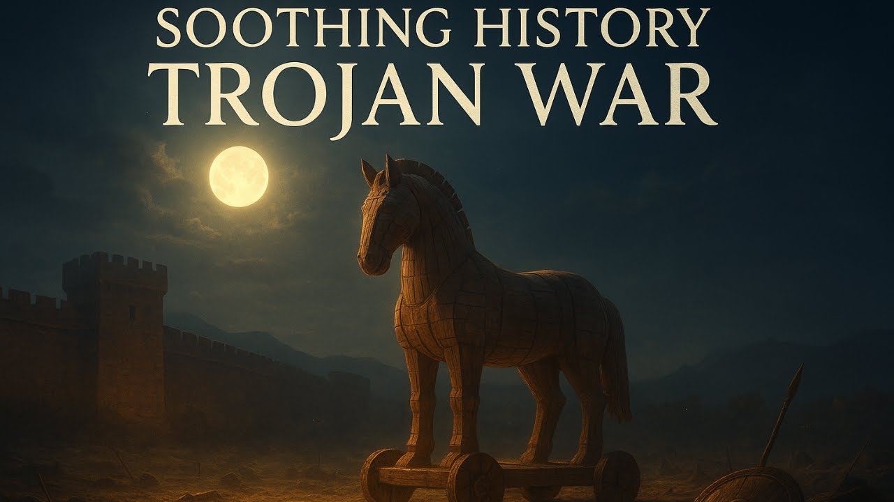 Soothing History Trojan War Soft Narration  | Boring History Sleep
