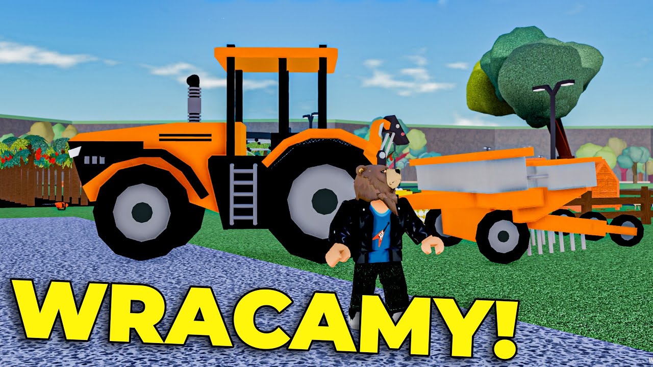 CIĘŻKA PRACA NA FARMIE - Hogaty w Roblox Farming and Friends