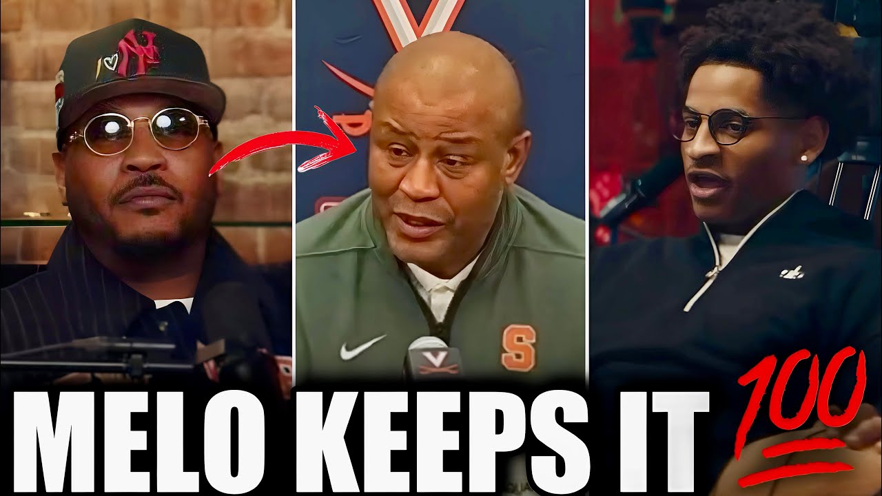 Carmelo & Kiyan Anthony RESPONDS to Kiyan DNP Syracuse Coach Reacts &ldquo;I&rsquo;m Not Playing Him PERSONALLY&rdquo;