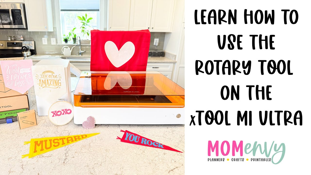 How to Use the xTool M1 Ultra Rotary Tool