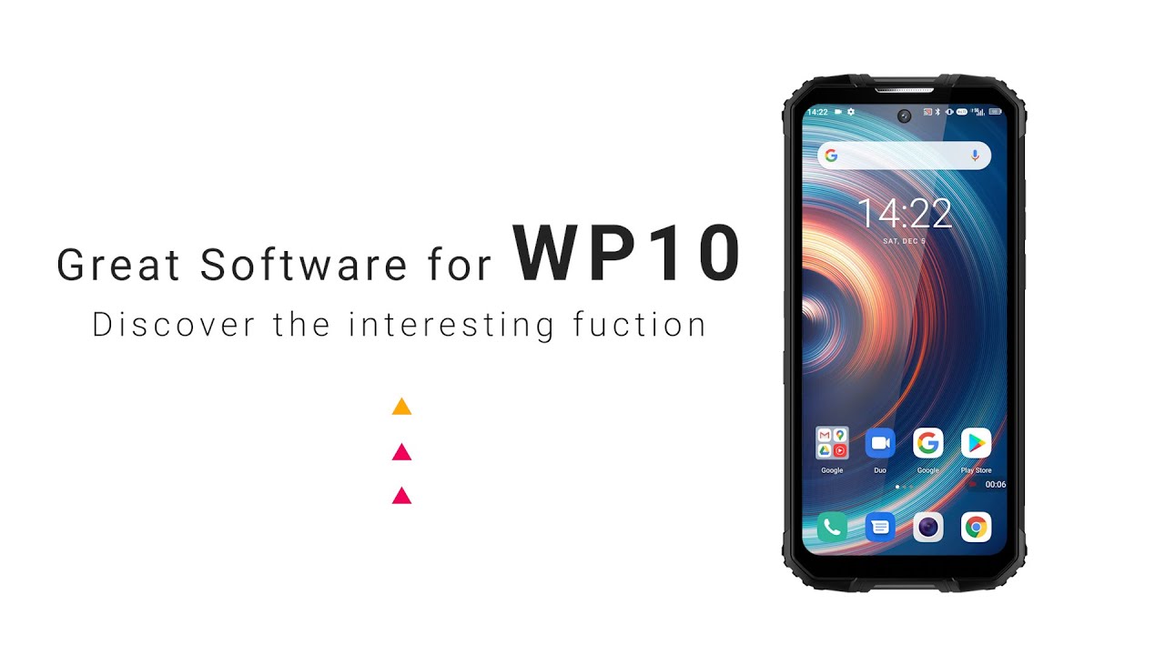 Android 10 Features of OUKITEL WP10 5G Rugged Smartphone --OS Optimization