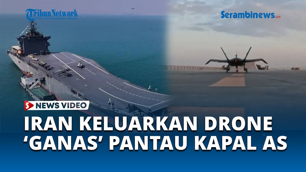 Amerika Lepas Drone Pengintai, Iran Keluarkan Kapal Shahid Bagheri
