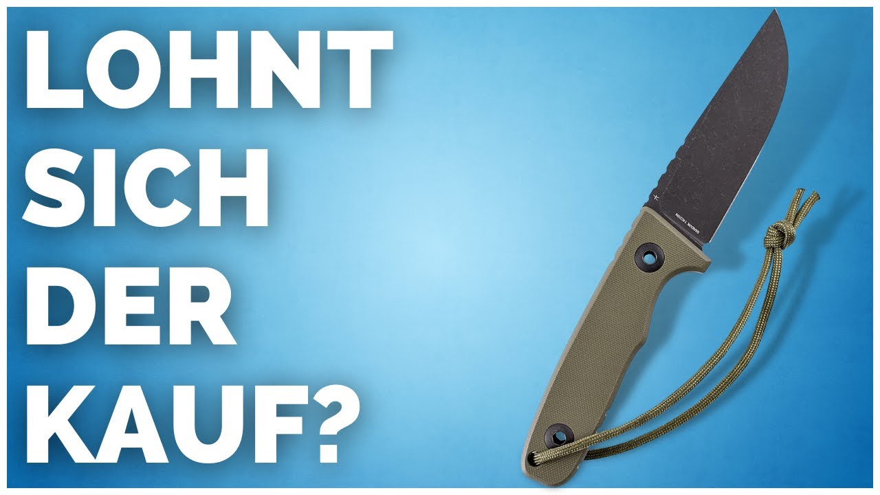 SCHNITZEL TRI ► Outdoor Messer im Test ► [KURZ & KOMPAKT] zusammengefasst