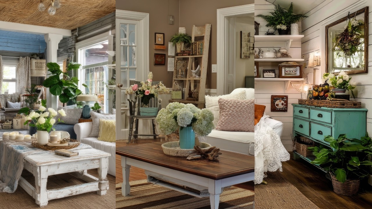 Vintage & Rustic Comfort: Small Farmhouse Cottage Decorating Tips for Every Room