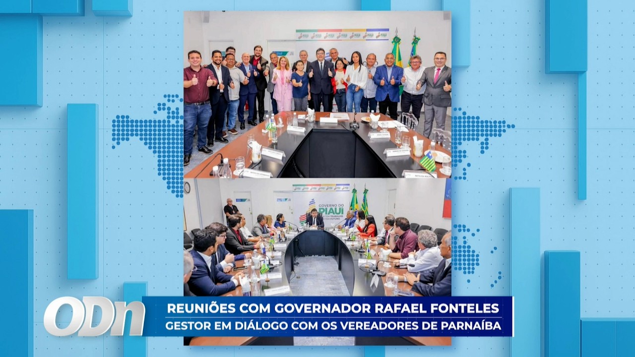 Reuniões com governador: Diálogo com Jadyel Alencar e Gessivaldo Isaías 05 03 2026