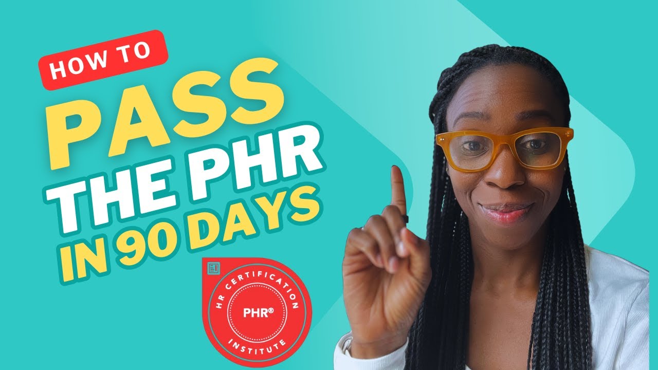 I Passed the PHR in 3 Months | Study Tips That Actually Work
