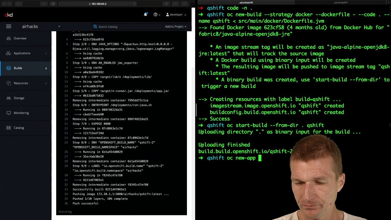 Deploying Quarkus to OpenShift