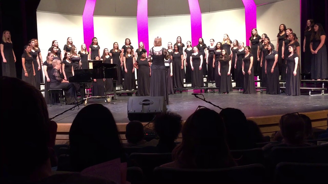 Au Clair de la Lune sung by HHS Women’s Chorus 2018