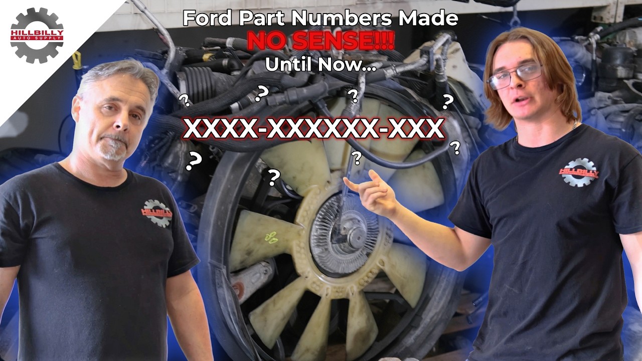 What OEM Ford Part Numbers ACTUALLY Mean