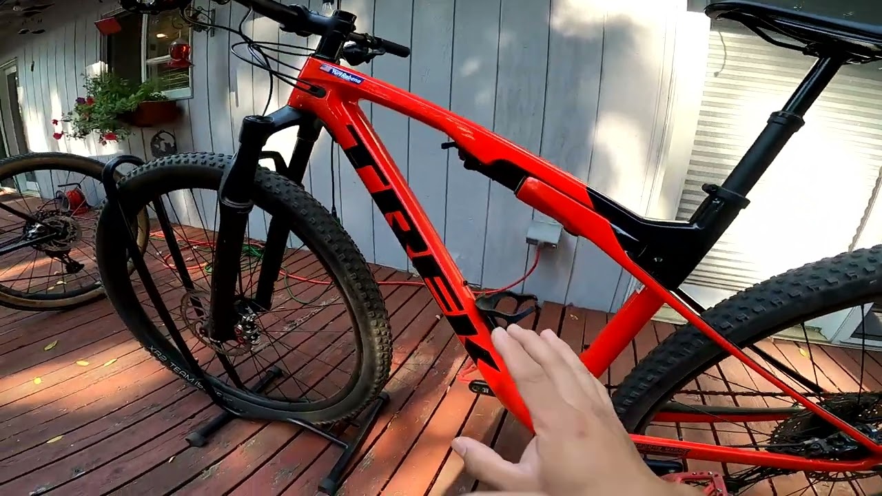 Re-bike check:  The 2022/23 Trek Supercaliber 9.6 (Gen 1) with a couple changes