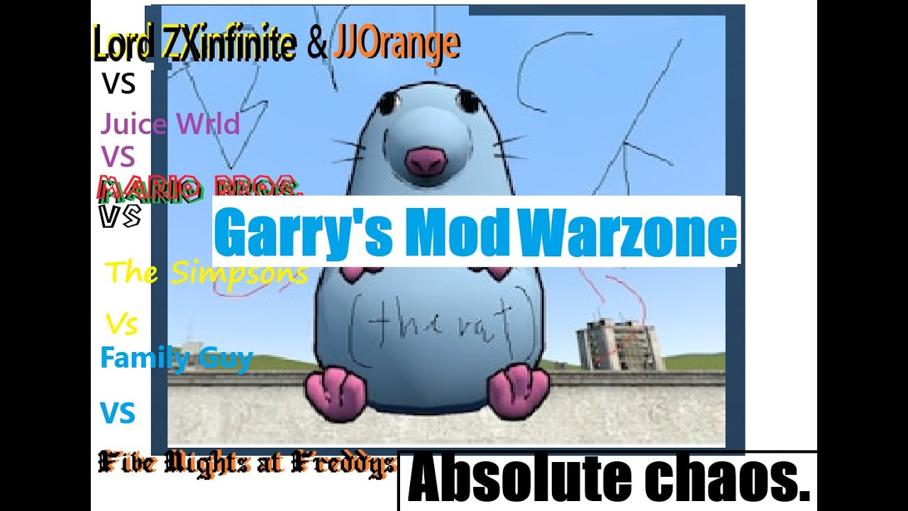 GMOD WARZONE (OUR FIRST GMOD GAME EVER) with 