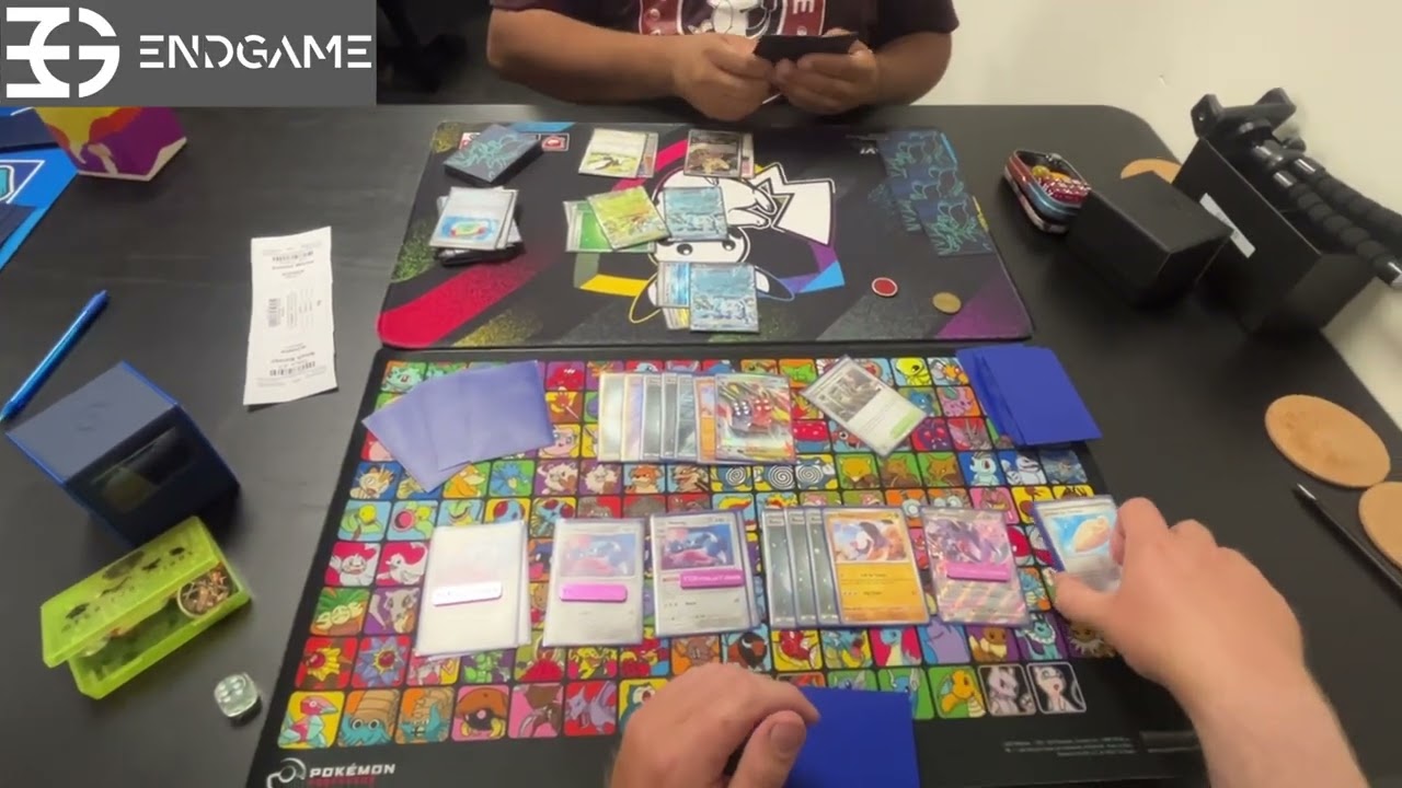 Pok&eacute;mon TCG Pitch Black POV: Mega Excadrill ex против Toucannon Tera Box