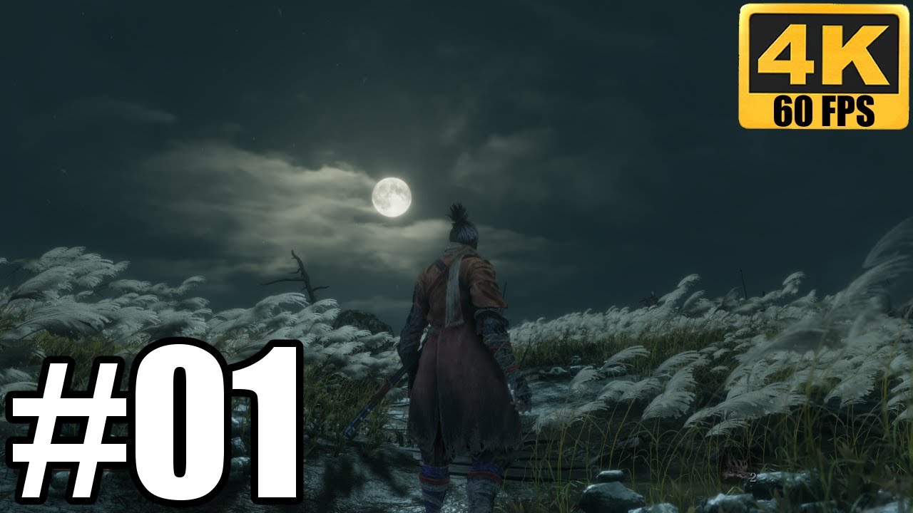 Sekiro 4K 60fps PC Ultra Settings Part 1 Gameplay Starting Ashina Outskirts & Hinata Estate