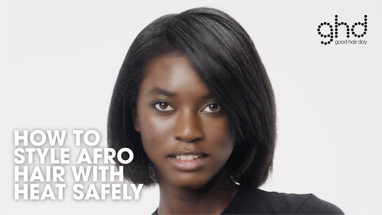 How To Style Afro Hair With Heat Safely | ghd ANZ