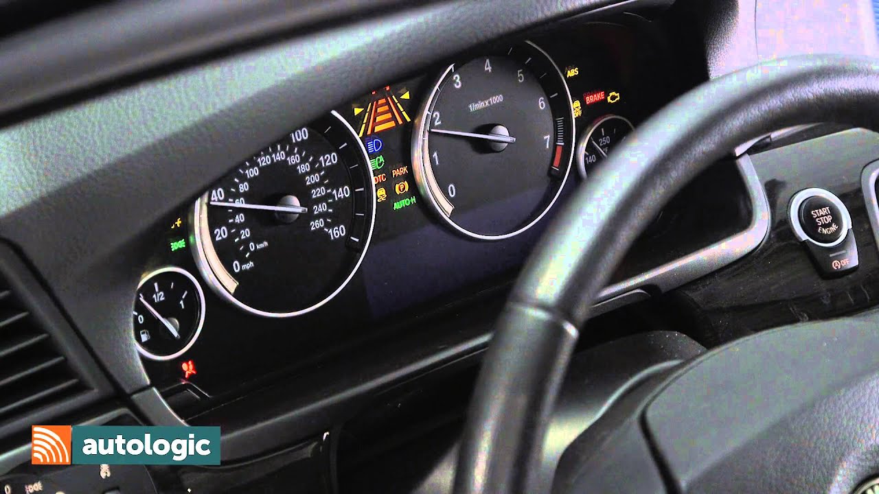 Тест системы самодиагностики приборной панели BMW 5 серии F10 HD