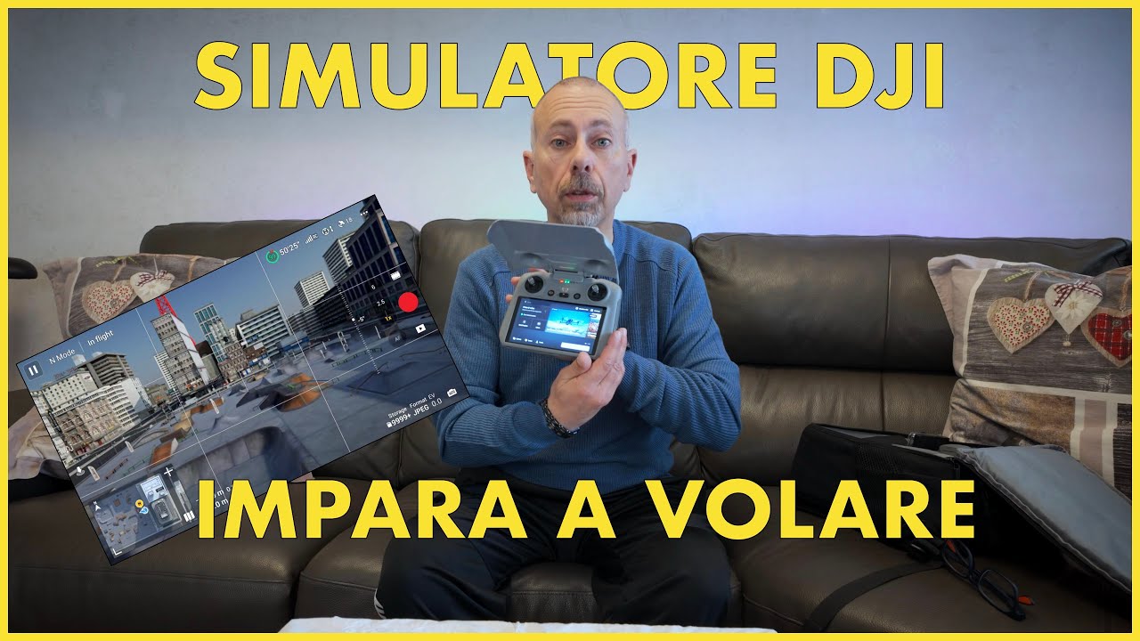IMPARA A VOLARE CON IL DRONE SENZA RISCHI!! CON DJI SIMULATOR!!