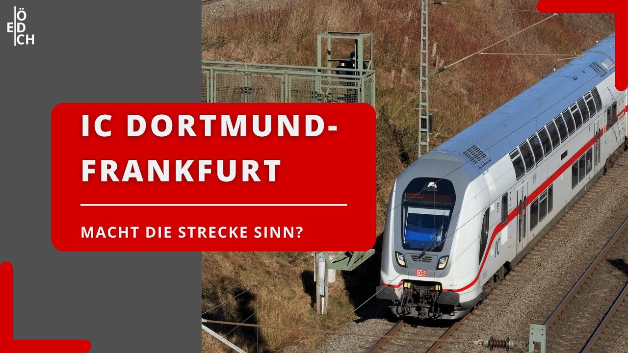 Abgeh&auml;ngt? | Die neue Intercity-Linie (M&uuml;nster) Dortmund - Frankfurt(Main)