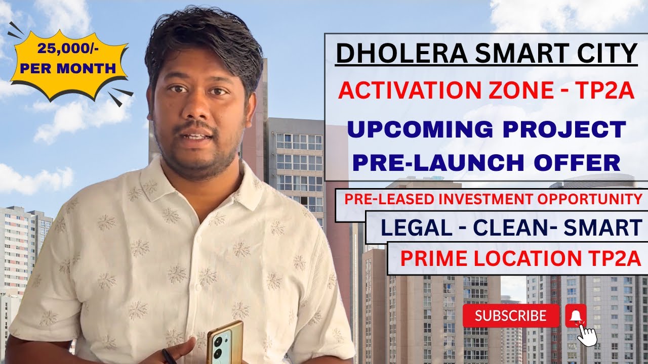 Dholera Activation Zone TP2A Main New Project !! Rent V Milega !! Call : 9717319050