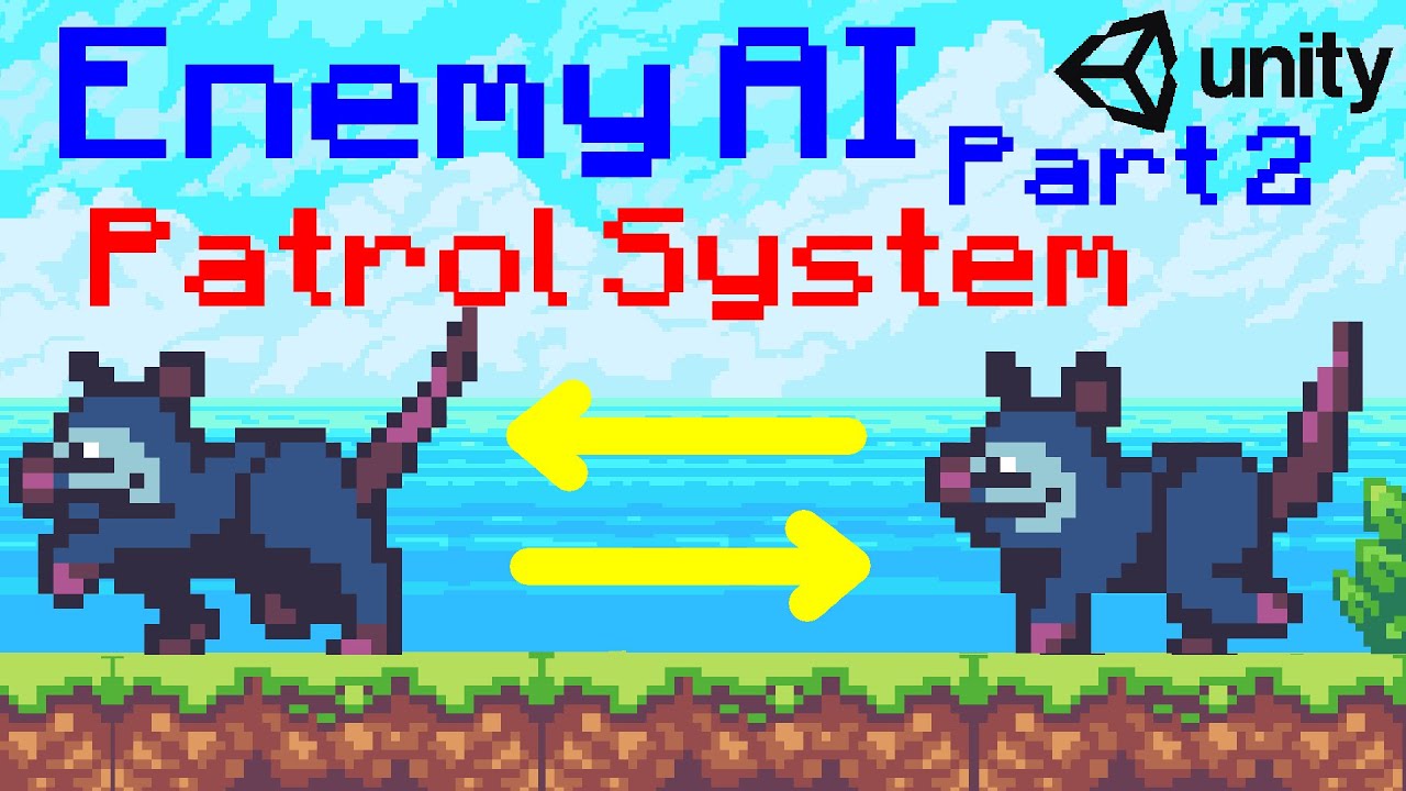 Unity 2D Platformer Tutorial 24 - Enemy AI Patrol System