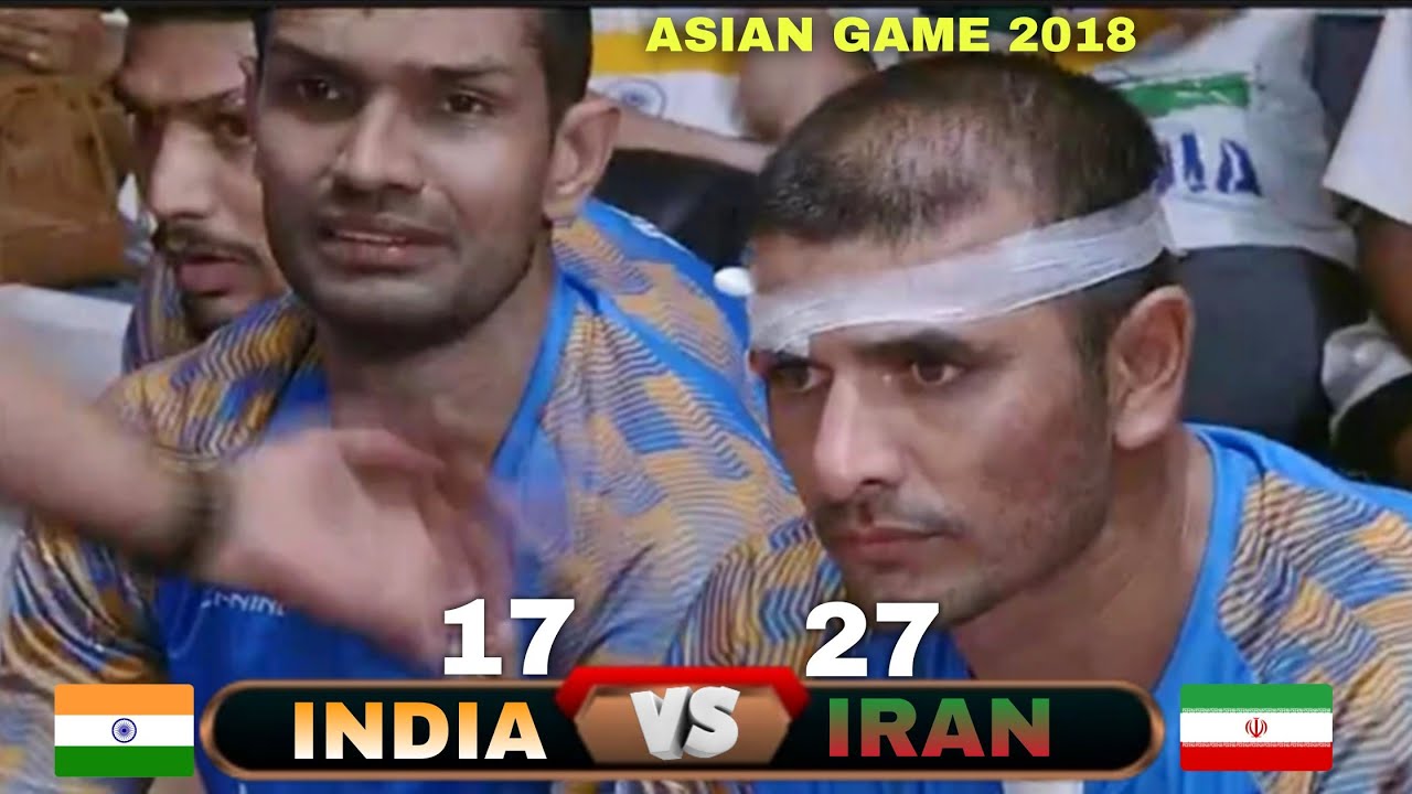 SEMI-FINAL || INDIA 🇮🇳🆚🇮🇷 IRAN | ASIAN GAME 2018