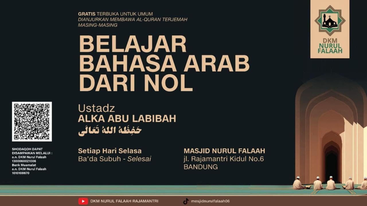 Belajar Bahasa Arab Dari NOL 06 Januari 2026