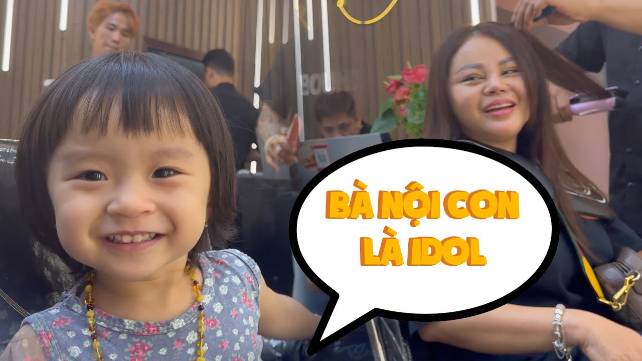 Ngày 8/3 - Cháu nội của Lê Giang dẫn Lê Giang đi làm đẹp | Lê Giang Official