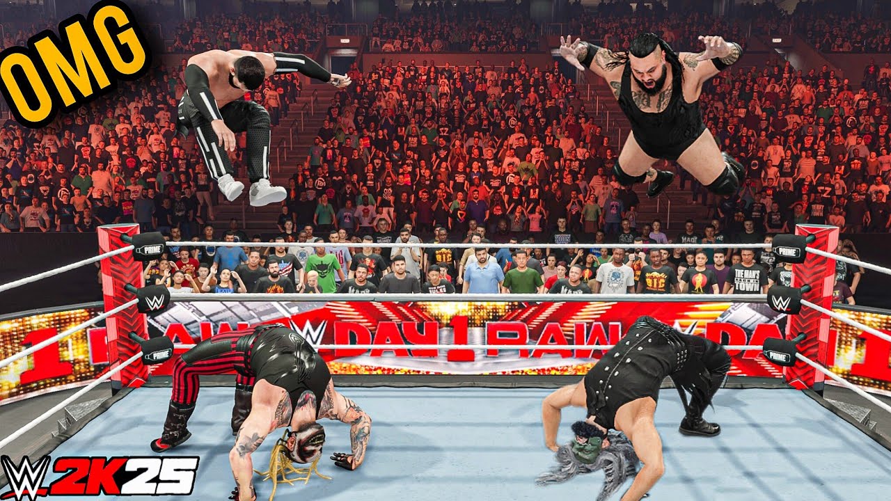 Самые безумные завершающие приемы в WWE 2K25, которые ВАМ НУЖНО УВИДЕТЬ!!!