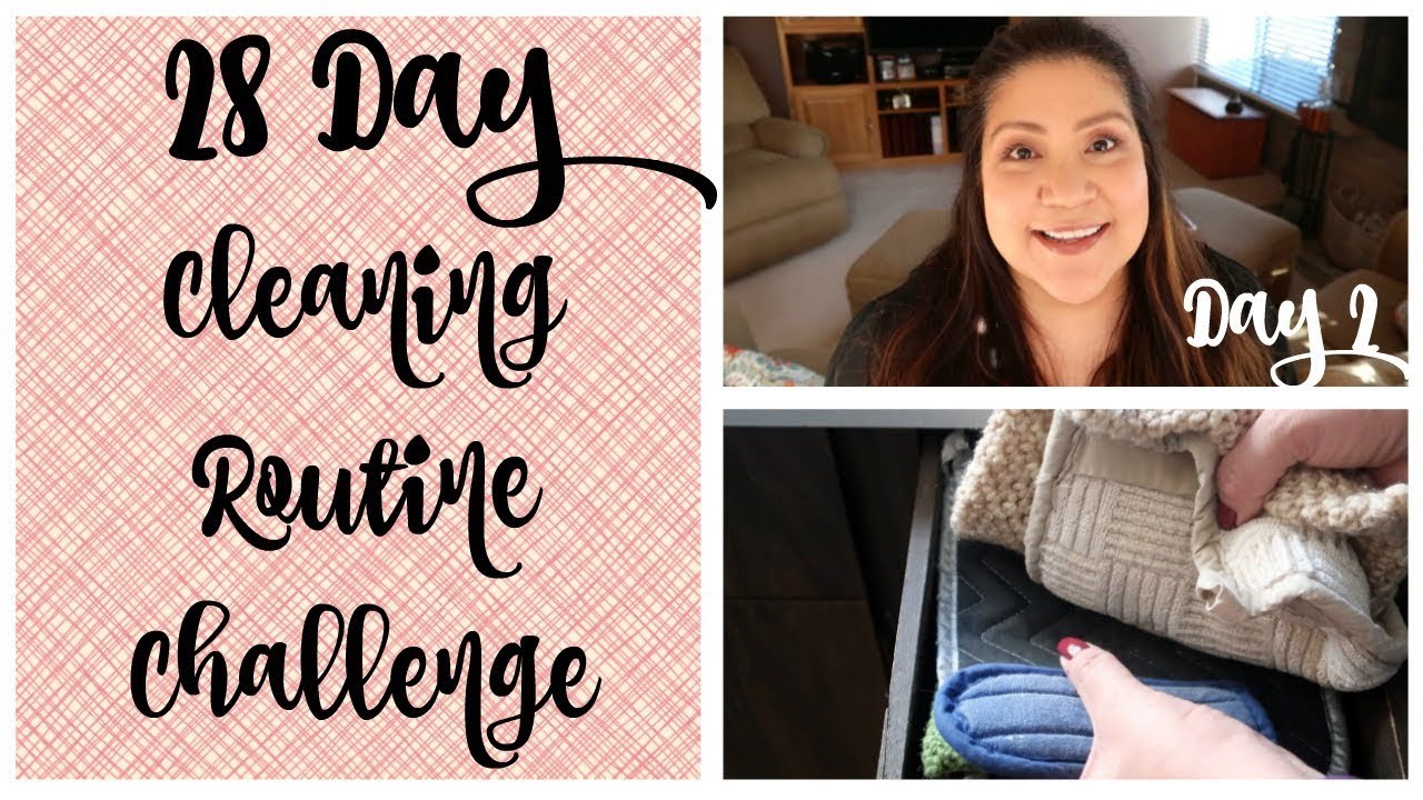 28 Day Cleaning Routine Challenge Day 2 | Collab with My Great Challenge