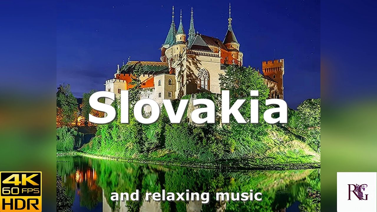 Nature of Slovakia and relaxing music for meditation and sleep