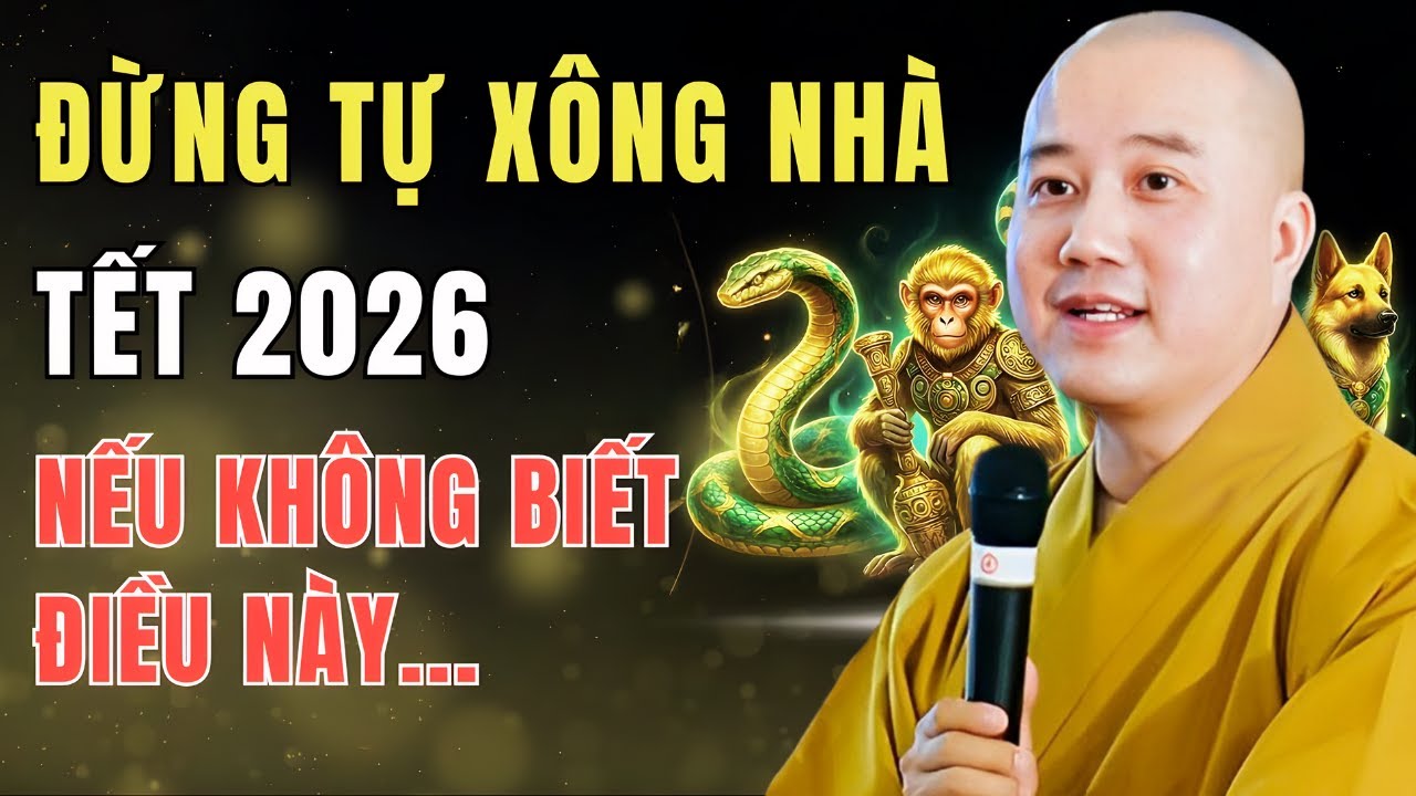Chọn người Xông Đất đầu năm 2026 Cả Năm Sung Túc Làm Ăn Phát Đạt | Thầy Thích Pháp Hòa