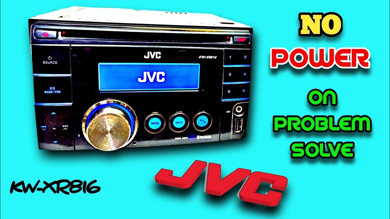jvc car stereo bluetooth pairing  jvc car stereo repair no power