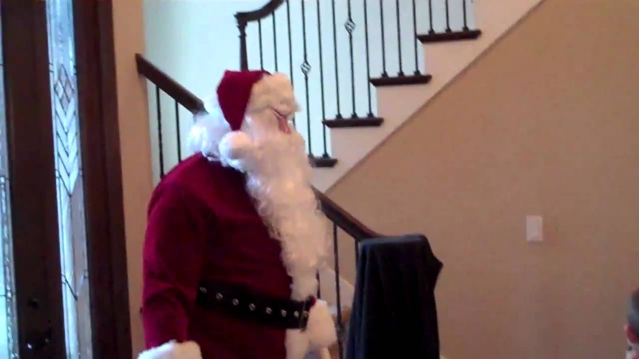Santa Visits the Baby Group Party