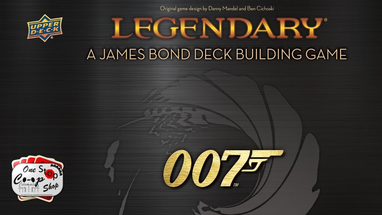 Legendary A James Bond Deck Building Game: Playthrough Part 1