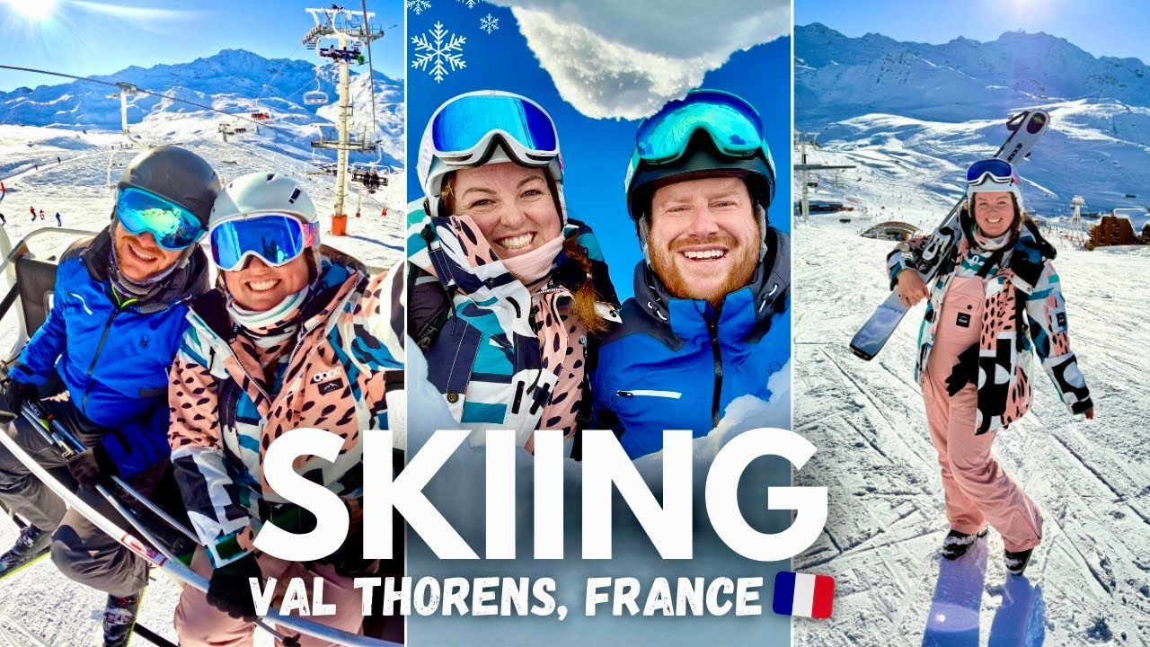 SKIING VLOG! ❄️🎿 driving to the Alps, zip-lining, toboggan run & Christmas ⛷️ Val Thorens France 🇫🇷
