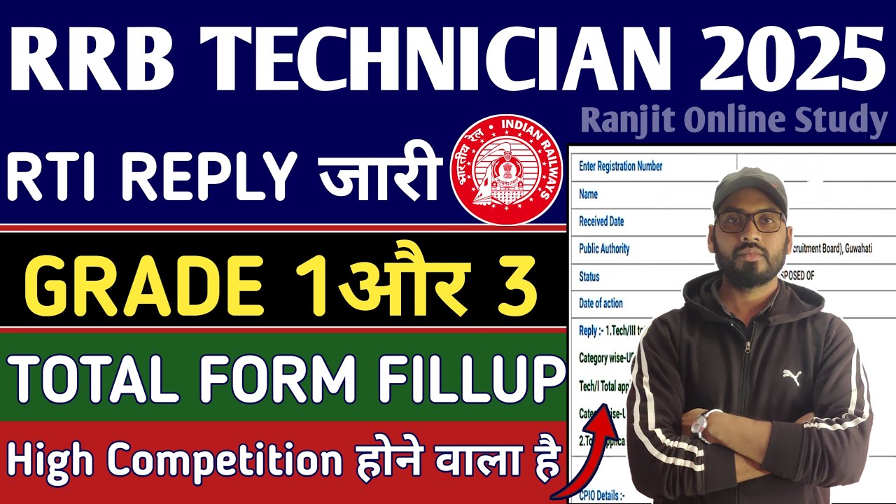 RRB TECHNICIAN 2026 | RRB TECHNICIAN TOTAL FORM FILLUP | RRB TECHNICIAN 2025 TOTAL FORM FILLUP 