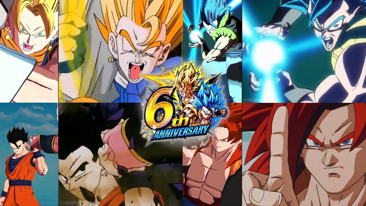 ALL 6TH ANNIVERSARY UNITS References | Dragon Ball Legends