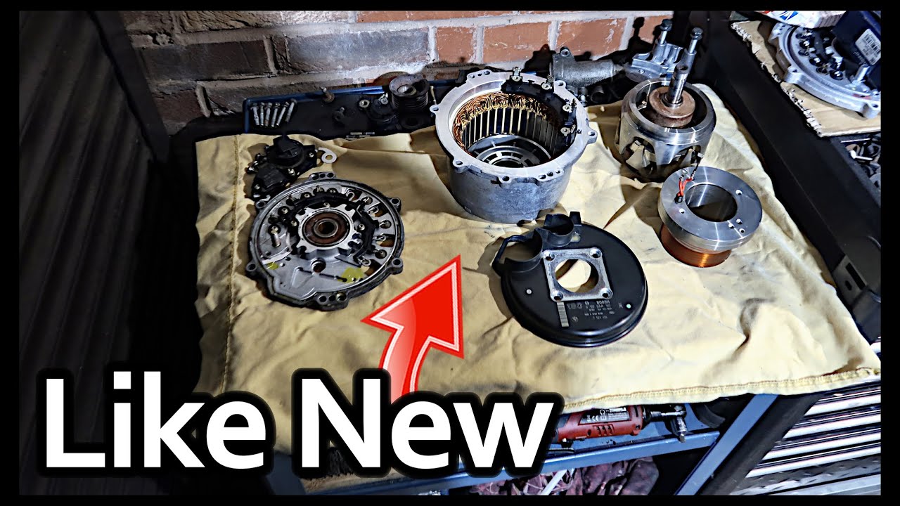 HOW TO REPAIR AND REFURBISH A WATERCOOLED ALTERNATOR