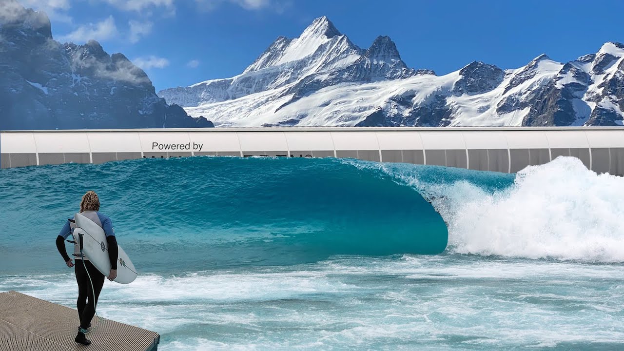 The BEST Wave in the Swiss Alps!