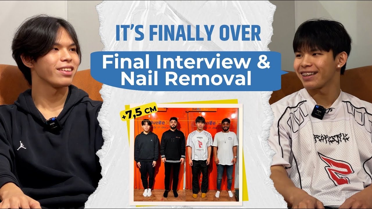 FINAL CHAPTER: LAST INTERVIEW & NAIL REMOVAL 14 MONTHS AFTER LIMB LENGTHENING