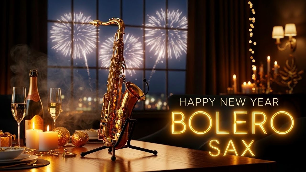 Romantic Sax para Año Nuevo con Calma y Emoción Suave